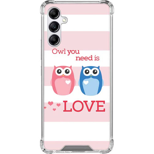 Owl Is All You Need Galaxy A15 5G Clear Case